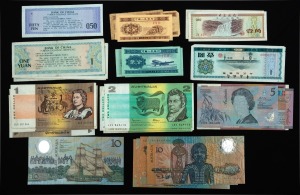 BANKNOTES: A small accumulation of Australian decimal banknotes to $10, plus a range of Bank of China Foreign Exchange Certificates, etc. (Total: 40 items).