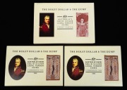THE HOLEY DOLLAR & THE DUMP: 1988 (2 sets) and 1989; complete in folders of issue. (Total: 3 sets).