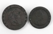 Great Britain, George III, "Cartwheel" One Penny and Two Pence, 1797, VF. (2). - 2