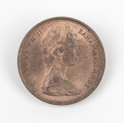 (circa 1967) New Zealand / Bahamas MULE 2c Undated, EF, near full lustre. - 2