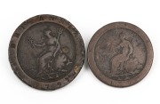 Great Britain, George III, "Cartwheel" One Penny and Two Pence, 1797, F/VF. (2).