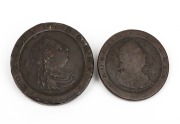 Great Britain, George III, "Cartwheel" One Penny and Two Pence, 1797, F/VF. (2). - 2