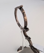 Antique 18th century CHANNEL ISLANDS sterling silver sugar nips, hallmarked with Lion Passant & IP (the P with extended foot), Jean Le Page 1 active Guernsey 1820's, 32 grams - 2
