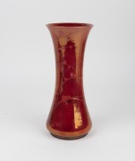 MOORCROFT "Prunus" rare ruby lustre glazed English pottery vase made for TIFFANY & Co. of New York, incised signature mark "W. Moorcroft. Tiffany Company, New York", 30cm high - 5