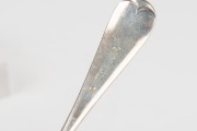 Antique silver plated cutlery in two drawer timber canteen, early 20th century, the canteen 53cm wide - 5