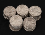 FLORINS: 1938 (2), 1940 (13), 1941 (9) and 1942 (22), mixed condition. (Total: 46).