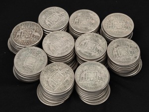 FLORINS: 1946 (100), mixed condition.