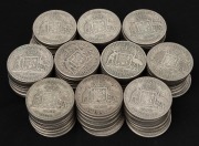 FLORINS: 1947 (52), 1951 (25) and 1952 (23); mixed condition. (Total: 100).