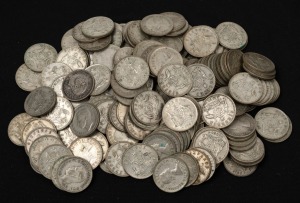 SIXPENCES: 1946 - 1963, duplicated circulated coins, (176).