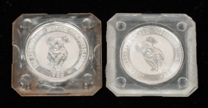 TWENTY FIVE DOLLARS: The Australian Koala 1988 $25 1/4 oz proof coins (2).