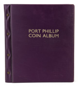 1910 - 1986 collection in Port Phillip slip-in coin album. Comprising of 1911 - 1964 Half-pennies (45), 1911 - 1963 Pennies (60), 1910 - 1963 Theepences (41), Sixpences 1917 - 1963 (37), Shillings 1917 - 1963 (22), Florins 1913 - 1963 (27), 1937 Crowns (2