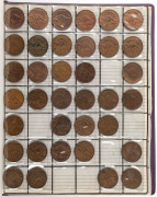 1910 - 1986 collection in Port Phillip slip-in coin album. Comprising of 1911 - 1964 Half-pennies (45), 1911 - 1963 Pennies (60), 1910 - 1963 Theepences (41), Sixpences 1917 - 1963 (37), Shillings 1917 - 1963 (22), Florins 1913 - 1963 (27), 1937 Crowns (2 - 3