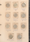 AUSTRIA: Mainly 1950s-70s collection of silver and other coins, mainly in Proof or Uncirculated condition, but also including some earlier non-silver emissions and a 1780 Maria Therese Thaler restrike in silver. (52 items).