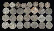 A small accumulation comprising of 1942, 1946 (10), 1947 (4), 1956, 1960 (3) and 1962 (2), mainly F/VF; plus SHILLINGS 1946 (8) F/VF.