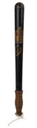 An antique truncheon with hand-painted Queen Victoria cypher, mid 19th century, ​​​​​​​47cm long.