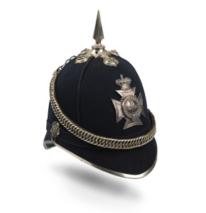 A 1900 Victorian Volunteer Rifle Regiment helmet