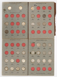 SHILLINGS: 1910 - 1945 (15) plus 1946 - 63 (16); Poor - VF. (Total: 31).