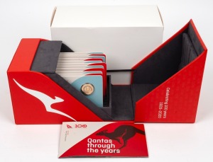 QANTAS: RAM 2020 'Qantas Centenary' 11 x $1 commemorative coin collection, in original case with booklet.
