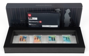 ANZAC: RAM 2015 &frac12;oz silver proof and stamp set, in original tray with CoA and box.