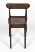 An antique Australian cedar spade back hall chair, Sydney origin, circa 1850. - 3