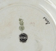 ROYAL DOULTON "Maori Art" antique English porcelain cabinet plate, factory mark to base, 26cm diameter - 2