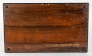 THOMAS GRIFFITHS inlaid serving tray made from Queensland timbers, Mount Tamborine, Queensland origin, early 20th century, 52cm across the handles. - 3