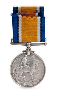 WW1 service medal awarded to 174 CLP. J.E. MOLLOY 10/L.H. RGT. A.I.F.