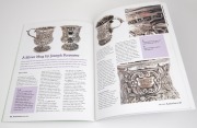 JOSEPH FORRESTER rare and important Colonial Australian silver christening mug with thistles, acanthus, roses and shamrock repousse decoration and strap handle, Hobart Town, Van Diemen's Land, circa 1842-46, stamped with pseudo hallmarks "J.F." lion passa - 5