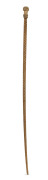 An antique whalebone walking stick with carved whale's tooth double Turkman knot grip and finely turned tapering whalebone spiral shaft, 19th century, 85.5cm high.