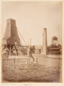 Thirty-two albumen paper prints by John Payne, Charles Bayliss, Thomas Chuck and others, mounted on large pages contained in an album dated June - August 1887 on the first page. Subjects include Sydney and NSW, Hobart and surrounds, Melbourne, Sebastopol 