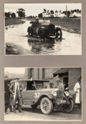R.A.C.V. DEPENDABILITY TRIAL, MARCH 19th-26th, 1927: Impressive period photograph album depicting competitors in action, town scenes etc., many with captions, in original album. Inspection will reward. - 3