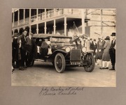 R.A.C.V. DEPENDABILITY TRIAL, MARCH 19th-26th, 1927: Impressive period photograph album depicting competitors in action, town scenes etc., many with captions, in original album. Inspection will reward. - 5