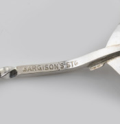 SARGISON'S of Hobart, Australian sterling silver jam spoon, 20th century, stamped "Sargisons Stg.", 12cm long, 20 grams - 2