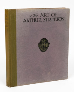 "The Art of Arthur Streeton", edited by Sydney Ure Smith, special edition of Art in Australia, [Sydney : Angus & Robertson, 1919]; ownership inscription of "Kathleen Hirschfeld, Xmas 1919".