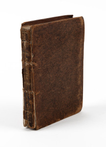 "A VOYAGE THROUGH THE ISLANDS OF THE PACIFIC OCEAN, COMPILED FROM THE MOST AUTHENTIC AND RECENT AUTHORITIES" printed by Bentham & Gardiner [Dublin, 1824], original brown morocco boards rubbed and separating at the hinges and spine.