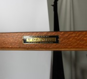 An antique Australian Queensland maple bookcase by DAVID BELL, 152.5cm high, 122cm wide, 29cm deep. - 3