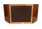 SCHULIM KRIMPER vintage Australian three fold mirror, circa 1960s, 71 x 84cm overall. - 2