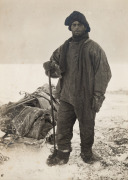 TERRA NOVA EXPEDITION: Original silver gelatin photograph, 11.5 x 16.5cm, numbered '257' in pencil in Herbert Ponting's hand, known to have been titled by Ponting "Mr T Gran".