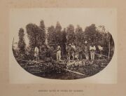 NICHOLAS JOHN CAIRE (1837-1918) "ANGLO AUSTRALASIAN PHOTO CO. VIEWS OF VICTORIA, CENTRAL SERIES", complete folio of sixty albumen paper prints affixed to individual printed and numbered cards with printed text verso, sheet size 14 x 19cm each approx. (60)