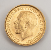 1912 Sovereign, George V, St. George reverse, Sydney, Unc. - 2