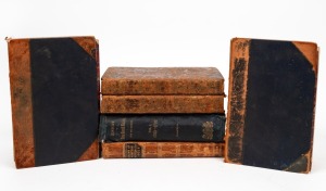"A Collection of Voyages round the World... Containing a complete Historical Account of Captain COOK's First, Second, Third and Last VOYAGES.." [London : A. Millar, W. Law and R. Cater, 1790] volumes 3 and 4 only, with one plate present; "The Colony of W