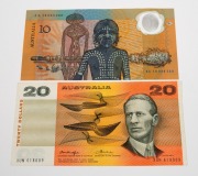 ROYAL HORTICULTURAL SOCIETY OF VICTORIA: John Pascoe Fawkner silver recognition medal, for outstanding service to horticulture, c. 1960s, diameter 57mm, in felt-lined box of issue, together with 1988 $10 Australian Bicentenary polymer banknote (AA 16 069 - 3