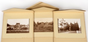 [PORT ARTHUR, TASMANIA] Selection of albumen photographs, each captioned and housed in original card envelopes of issue, circa 1940, (11 items), ​​​​​​​sheet size 12 x 16cm each