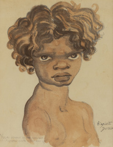 ELIZABETH DURACK (1915-2000), Yula, Bathurst Island, North Australian, photolithograph, signed and titled in the plate, 26 x 21cm, 40 x 32cm overall.