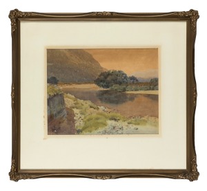 ALLAN BERNALDO (1900-1988), Upper Reaches of Barmouth Bay, Wales, watercolour, signed lower left "Allan T. Bernaldo", titled verso, 30 x 39cm, 60 x 67cm overall.
