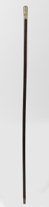 Australian military swagger stick, most likely Victorian Volunteers from the late 19th century, 69cm long