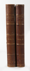 "THE PICTURESQUE ATLAS OF AUSTRALASIA" [Sydney & Melbourne, 1886], two volumes, half morocco with embossed gilt lettering on the spine