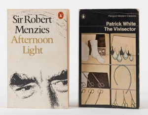 SIR ROBERT MENZIES: 1970 paperback copy of 'Afternoon Light' by Sir Robert Menzies, with dedication 'Good wishes - Robert Menzies - 17.12.76' and accompanying letter addressed to the recipient on Menzies' letterhead, together with 1970 signed paperback co