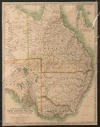 Seven assorted antique mounted maps and engravings focusing on Australia and the South Pacific, 19th century, - 2