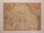 Seven assorted antique mounted maps and engravings focusing on Australia and the South Pacific, 19th century, - 7